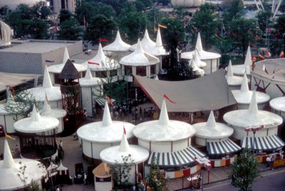 African Pavilion detail