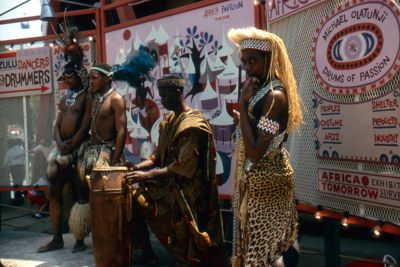Tribal Dancers - African Pavilion