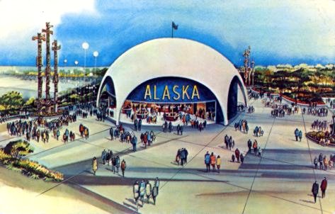 Artist's rendering of Alaska Pavilion