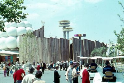 Spiral-shaped American-Israel Pavilion