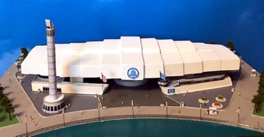 Bell System Pavilion model