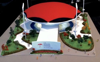 Travelers Insurance Pavilion model
