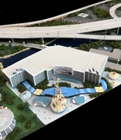 Pepsi-Cola Pavilion model