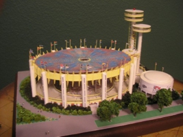 New York State Pavilion model