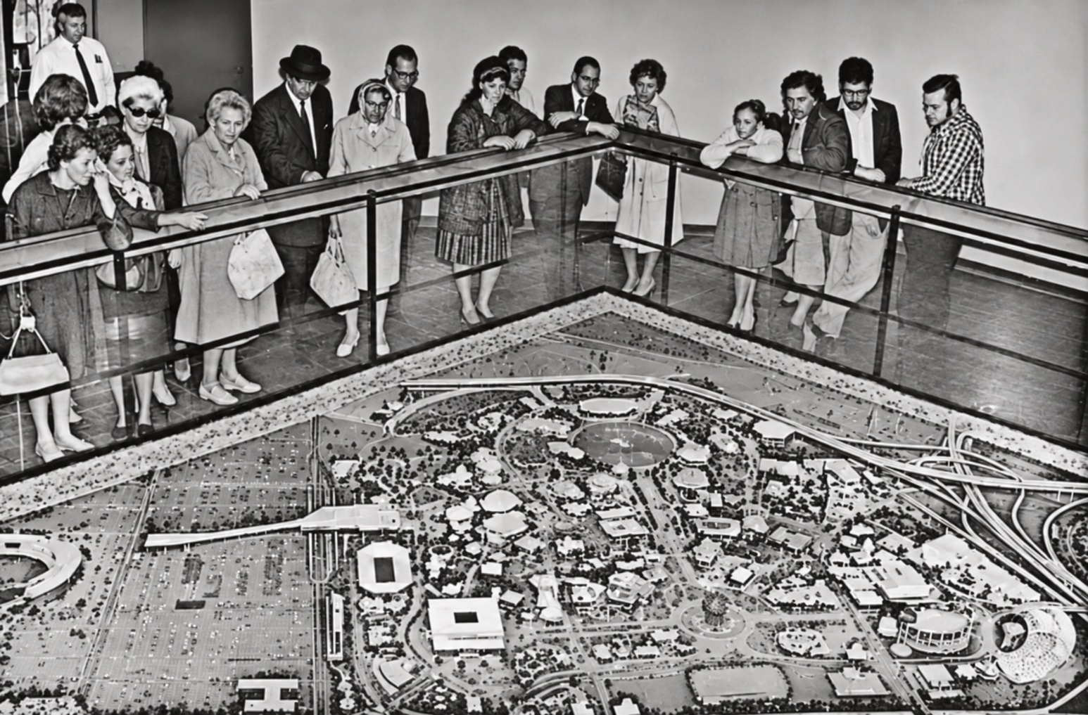 Model on Display at American Express