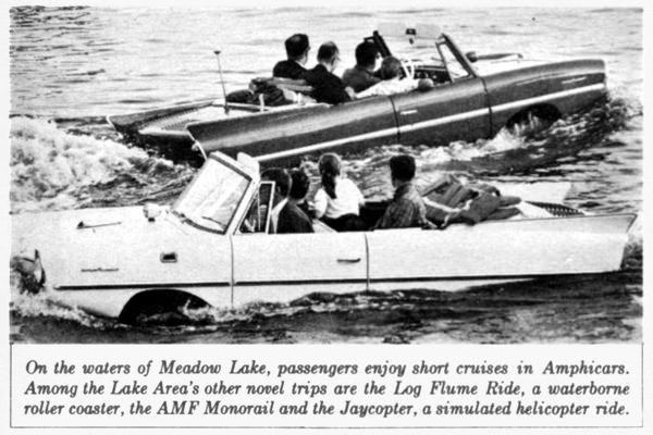 Amphicar Ride photographs from the 1965 Official Guide