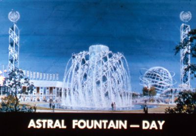 Astral Fountain - Day — architect's rendering