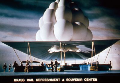 Brass Rail Refreshment & Souvenir Center — architect's rendering