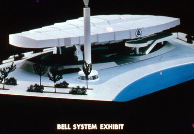 Bell System Exhibit — architect's rendering