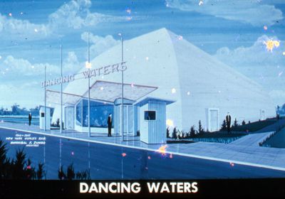 Dancing Waters — architect's rendering