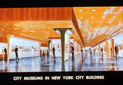 City Museum in New York City Building — architect's rendering