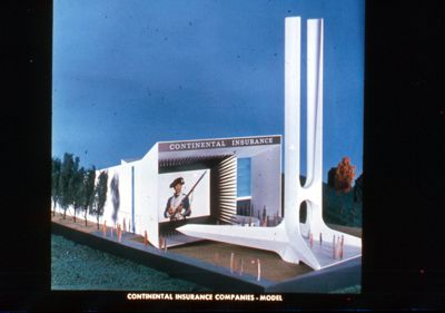 Continental Insurance Companies Model — architect's rendering