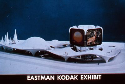 Eastman Kodak Exhibit — architect's rendering