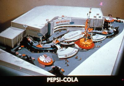 Pepsi-Cola — architect's rendering