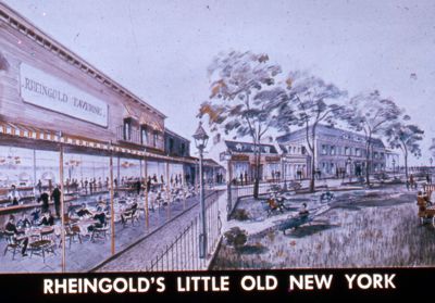 Rheingold's Little Old New York — architect's rendering