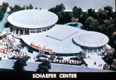 Schaefer Center — architect's rendering