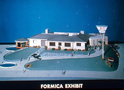 Formica Exhibit — architect's rendering