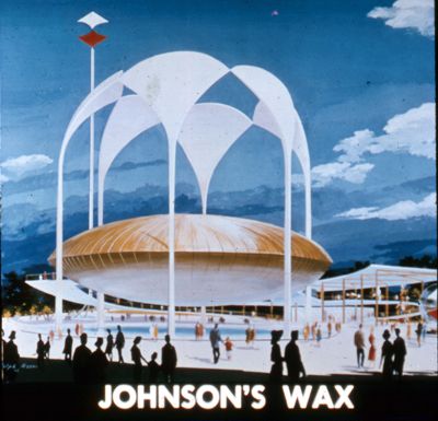 Johnson's Wax — architect's rendering