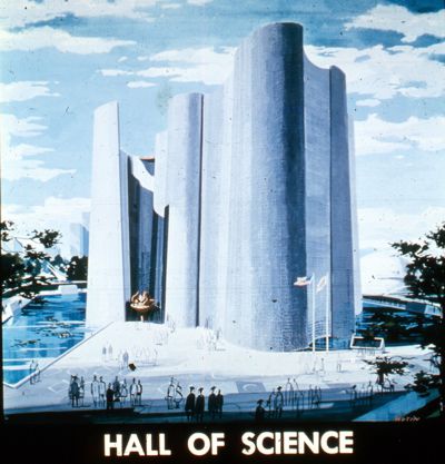 Hall of Science — architect's rendering