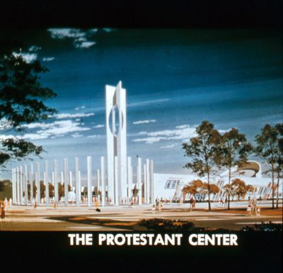 The Protestant Center — architect's rendering