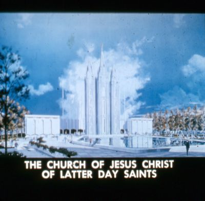 The Church of Jesus Christ of the Latter Day Saints — architect's rendering