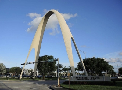 The "Modernage Arch" in Miami