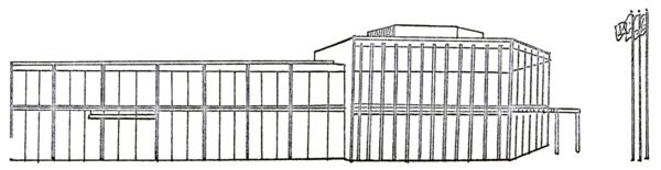Argentina pavilion line drawing