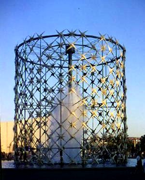 Astral Fountain in late afternoon sunlight