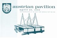 Austria Groundbreaking Ceremonies pamphlet