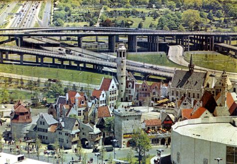 A successful transplant of the Belgian Village beside superhighways