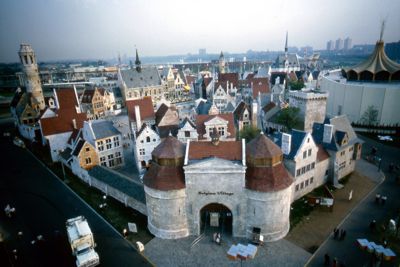 Entrance to the Belgian Village