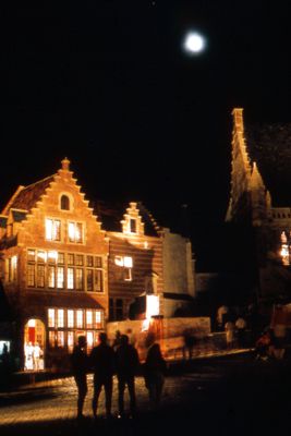 Belgian Village - Night