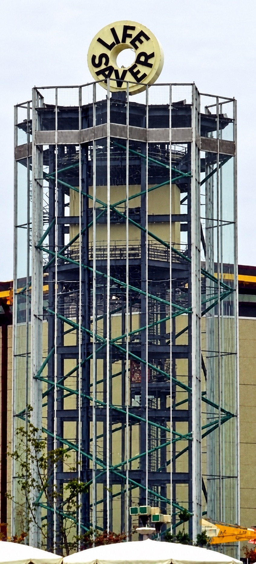 Lifesavers Glass Tower Elevator