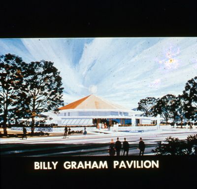 Artist's Rendering of Billy Graham's Pavilion