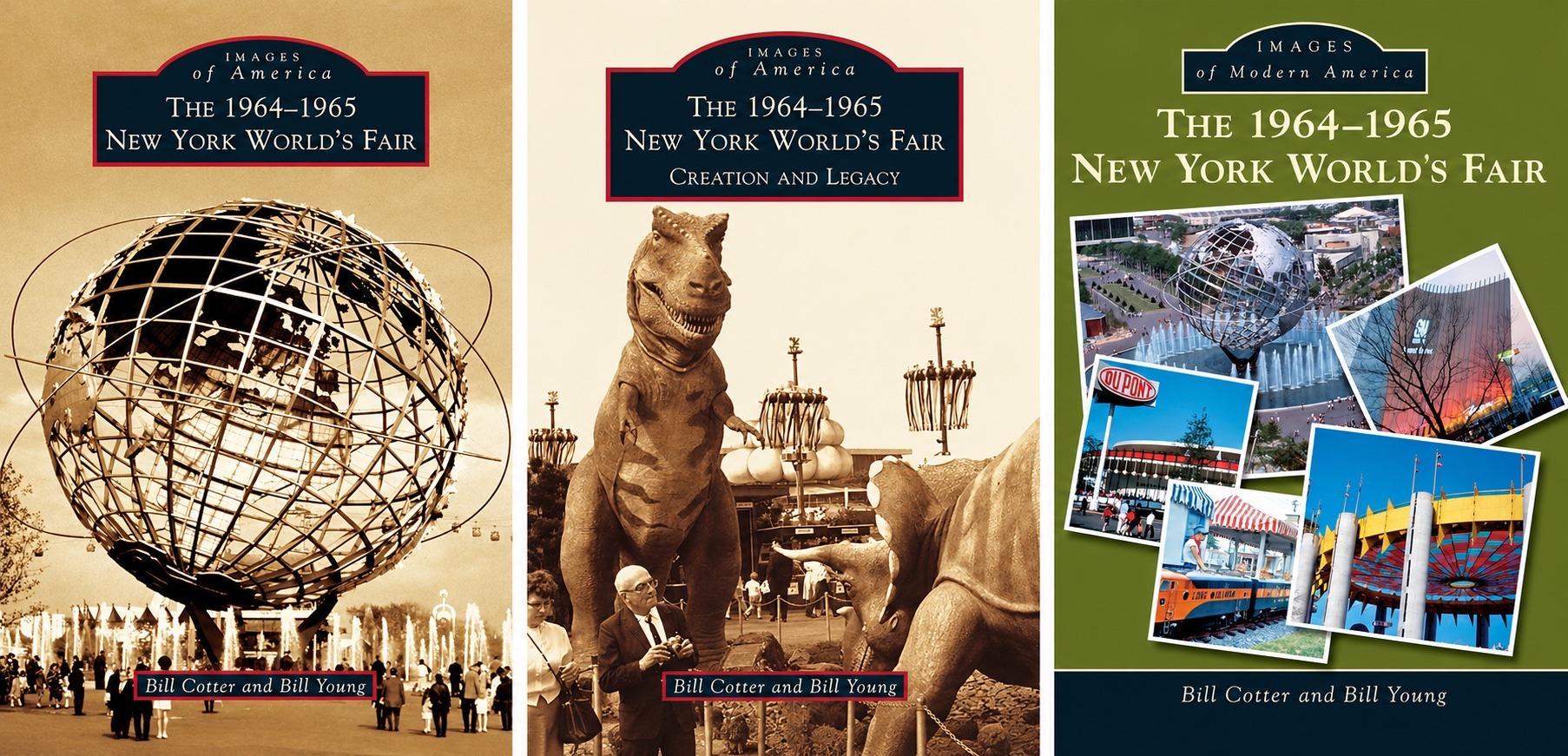 Images of America book series on the 1964/1965 New York World’s Fair by Bill Cotter and Bill Young