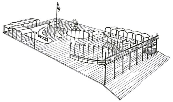 Boy Scouts of America line drawing