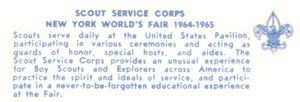 Reverse — Scouts at U.S. Pavilion