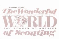 Boy Scouts of America Start of Construction pamphlet