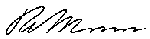 Robert Moses signature