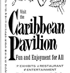 Caribbean Pavilion advertisement panel 2