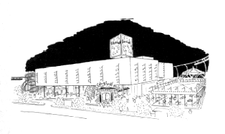 Carnival black and white drawing