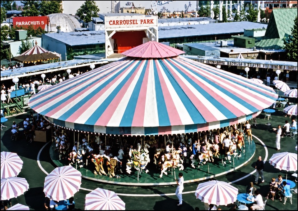 Carousel Park — merry-go-round and picnic area