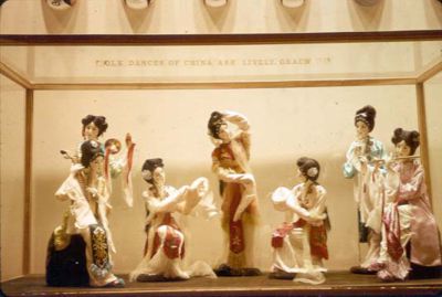 China Folk Dance display