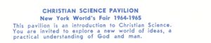 Reverse — Christian Science Pavilion