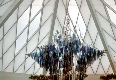 Central skylight of the Christian Science Pavilion