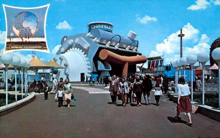 Chrysler Autofare postcard