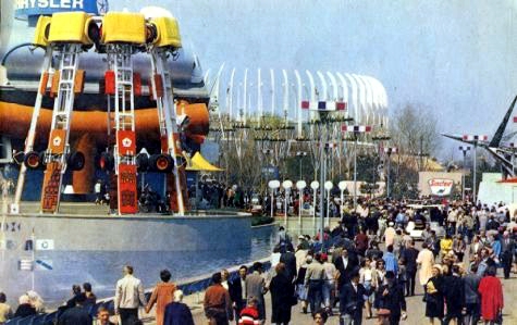 Tribute to Transportation — Chrysler engineering island