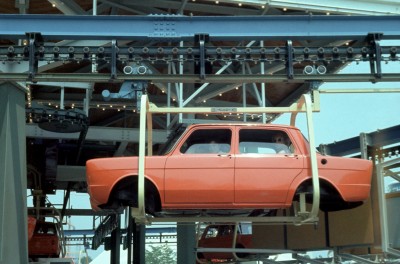 The ride-through Assembly Line