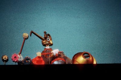 The Singing Oil Can - a castmember of Chrysler's Show-go-Round