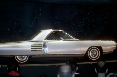 The finale of Chrysler's Show-go-Round - The experimental Turbine Car